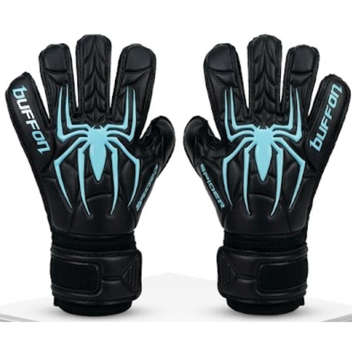 Guante BUFFON SPIDER BÁSICO INFANTIL negro/menta #4