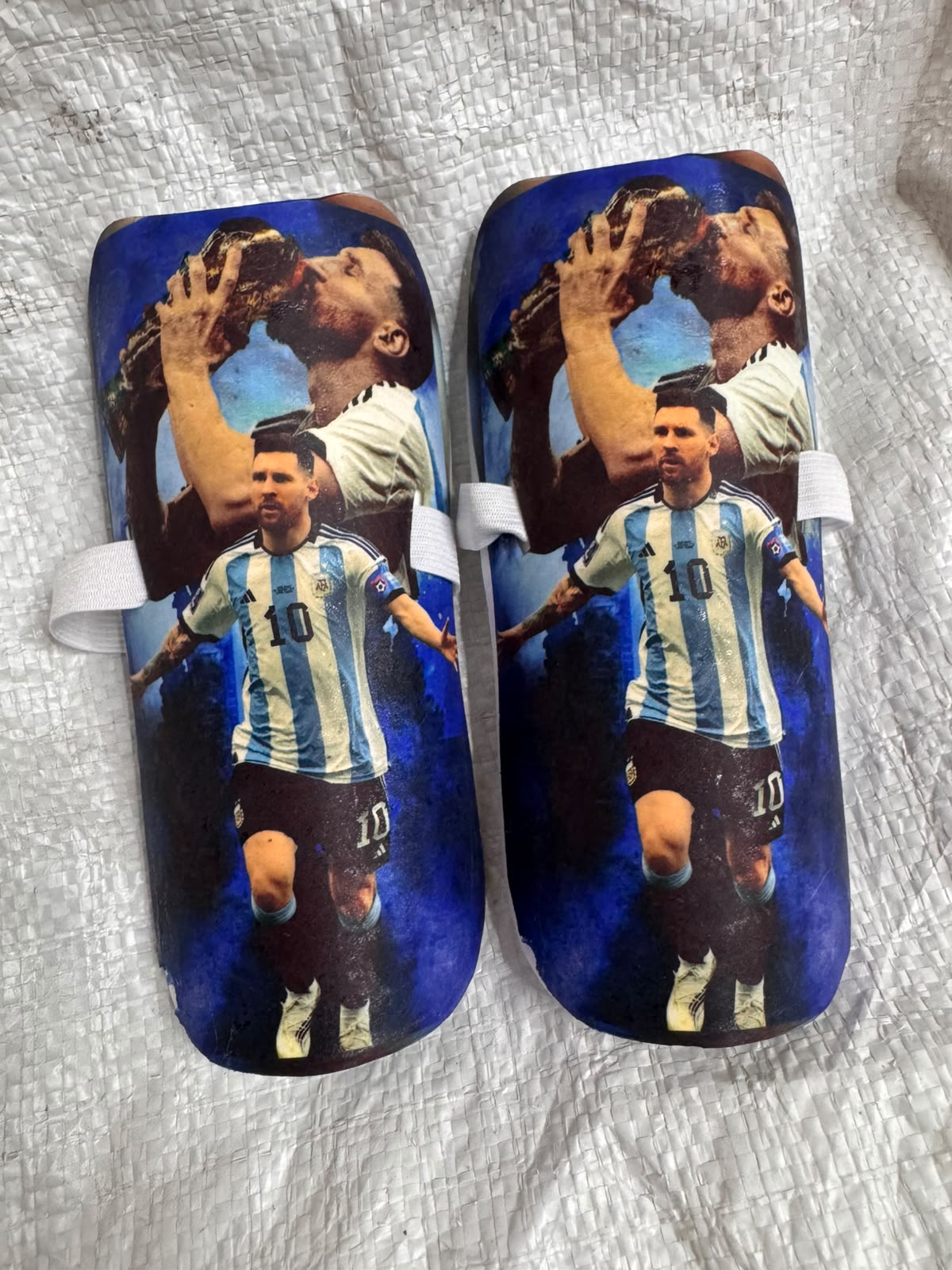Espinillera infantil messi sublimada