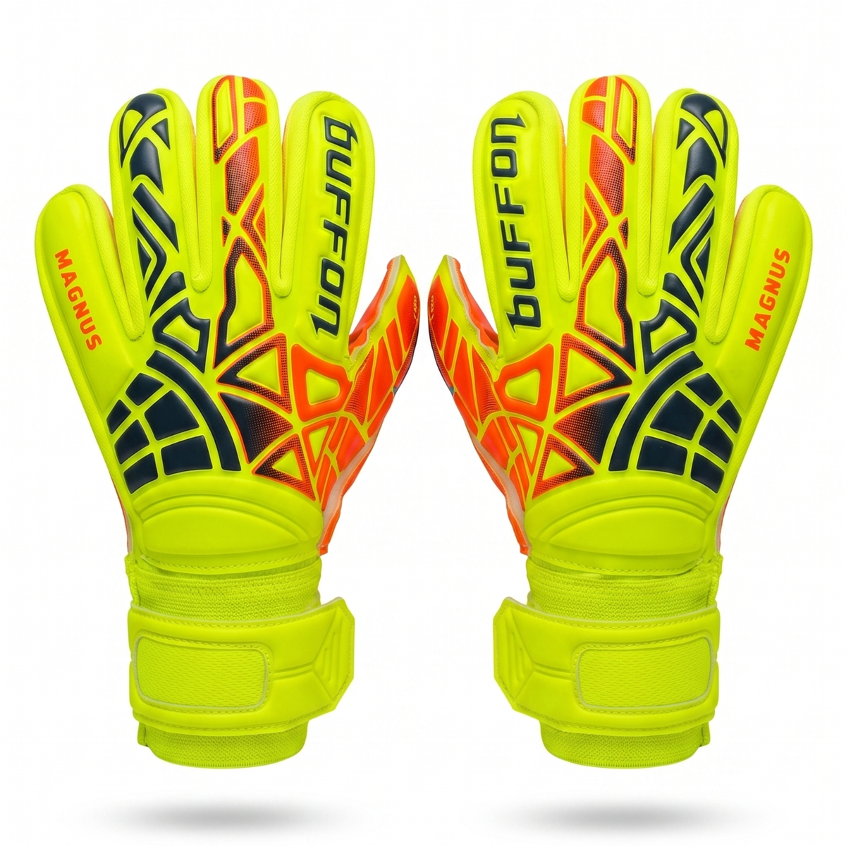 Guante BUFFON MAGNUS VARILLA AD neón/rojo/marino #8