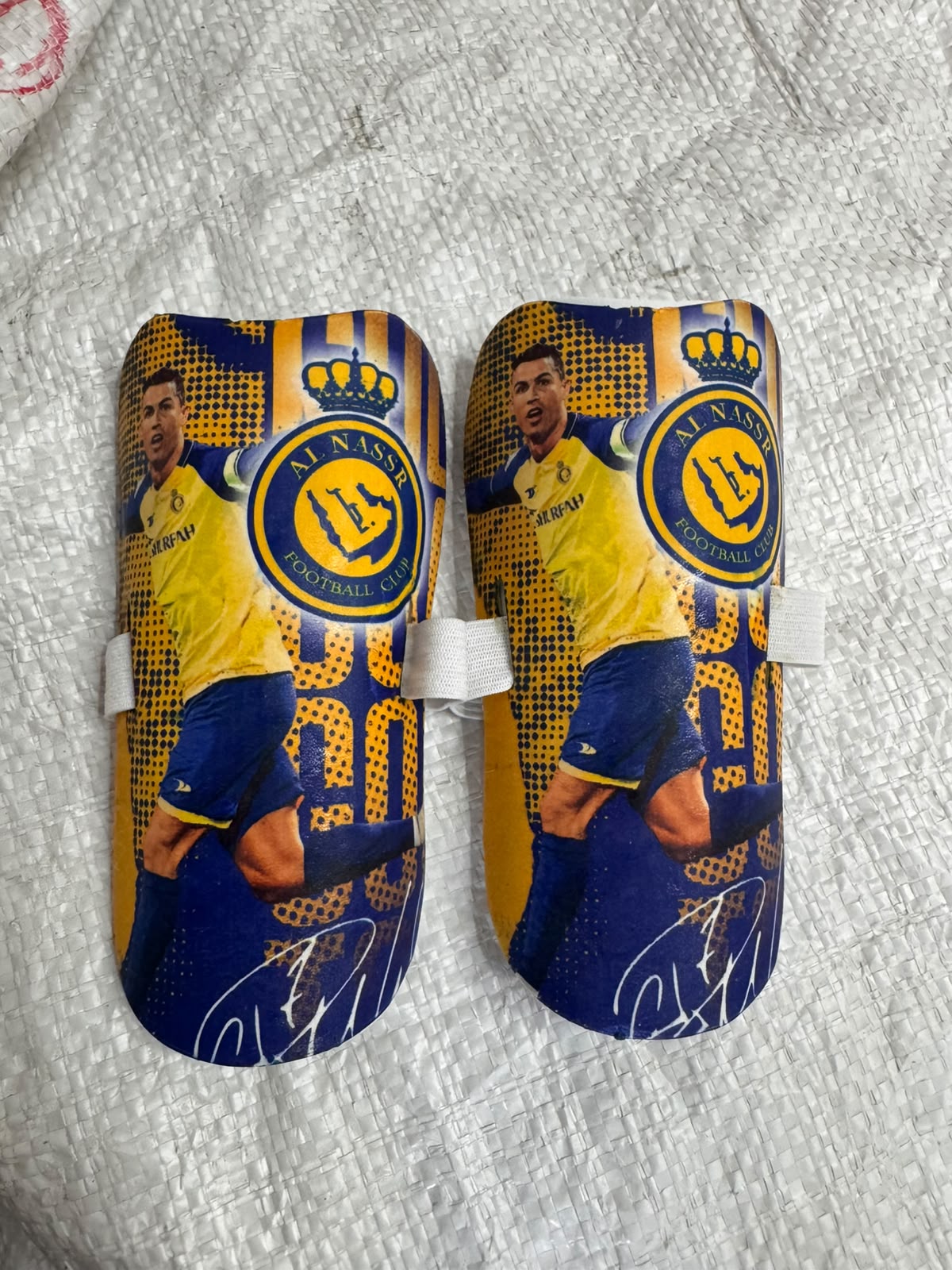 Espinillera infantil cr7 sublimada