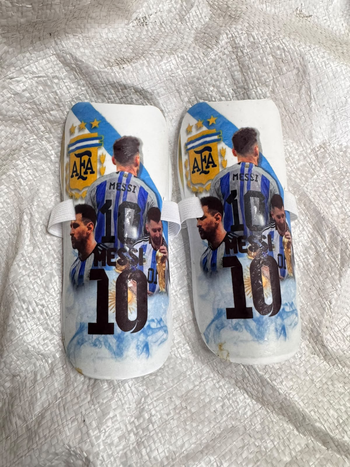 Espinillera infantil messi sublimada